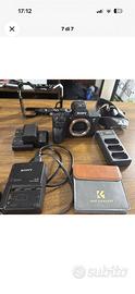 Macchina fotografica mirrorless Sony A7SIII+acces.