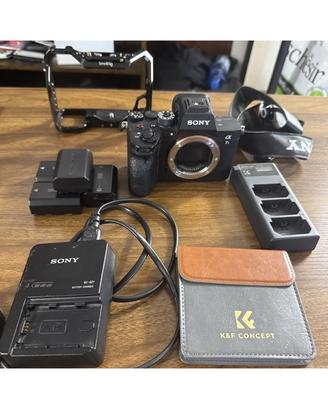 Macchina fotografica mirrorless Sony A7SIII+acces.