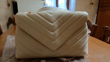 borsa donna beige chiara