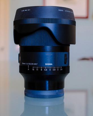 Obiettivo Sigma 35mm 1.4 DG DN attacco Sony