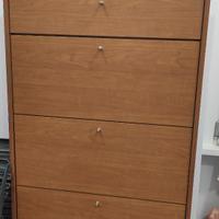 Scarpiera alta e stretta