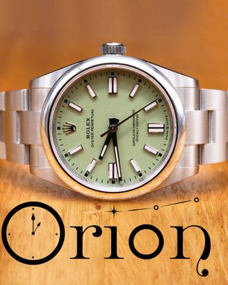 Rolex Oyster Perpetual Pistachio Full Set