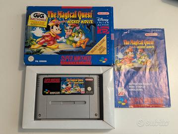 The magical quest Disney snes PAL ita GIG completo