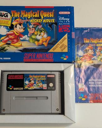 The magical quest Disney snes PAL ita GIG completo