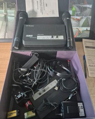 microfoni wireless Gbc