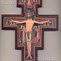 Croce san damiano (colori vivi e brillanti)