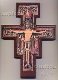 Croce san damiano (colori vivi e brillanti)