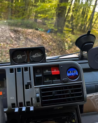 Orologio Fiat Panda 141 inclinometro voltmetro tem