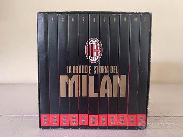 RACCOLTA 11 DVD STORIA DEL MILAN DA COLLEZIONE