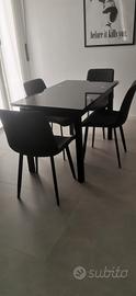 4 sedie nuove mai usate