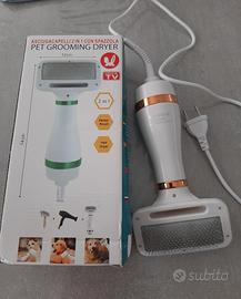 asciuga e pettina il tuo pelosetto 