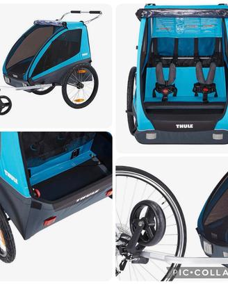 Carrellino Bici e Passeggino Thule Coaster XT