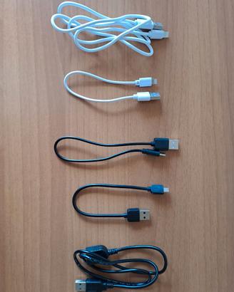 Cavi USB per dispositivi con tutti gli attacchi