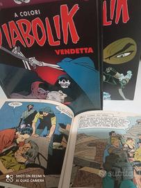 Fumetti Diabolik serie completa a colori 10 numeri