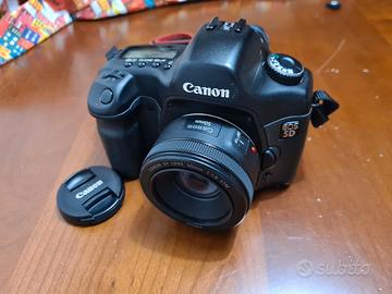 Canon 5d con obiettivo Canon ef 50mm f1.8 STM