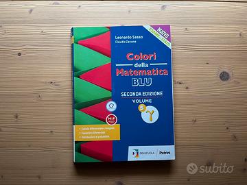 “Colori della matematica”, volume 5Y - come nuovo