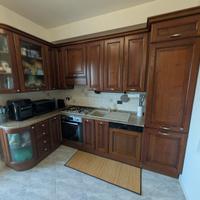 Cucina Angolare ARAN in legno di Ciliegio massello