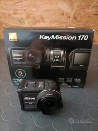 Action Camera Nikon Key Mission 170 gopro