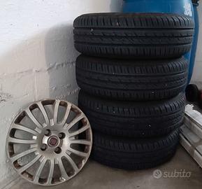 4 cerchi completi fiat grande punto