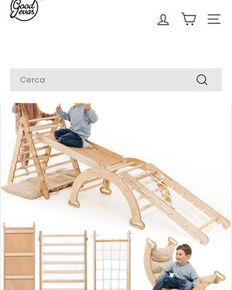 Montessori set 5in1 rampicante