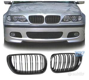 GRIGLIA BMW E46 BERLINA 01-05 LOOK M3 NERO LUCIDO