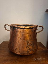 Paiolo/calderone in rame