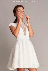 Abito corto da sposa