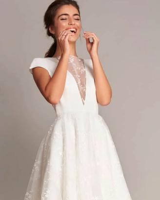 Abito corto da sposa