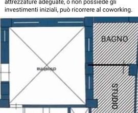 Studio arrredato in coworking