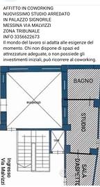 Studio arrredato in coworking