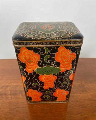 Scatola Latta Vintage Caffè J. Gualini Zurigo ‘30