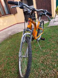 Bici MTB Ragazzo/Ragazza 24 Gialla