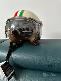 Casco moto retro vintage italia Tg. M cafe racer