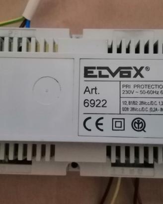 sistema videocitofono elvox completo