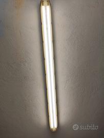 plafoniera a due neon 1,30 cm