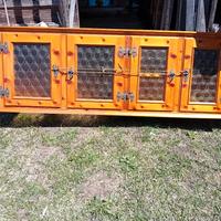 pensile da cucina in stile alpino