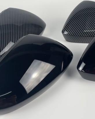 Calotte specchietti AUDI satinato nero carbonio