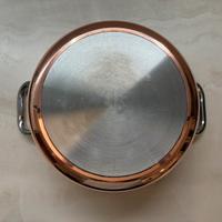 Pentola Agnelli per induzione in rame