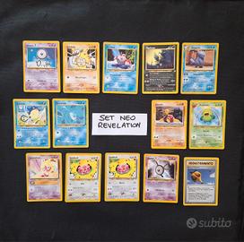 Carte Pokemon GCC - Set Neo Revelation ITA