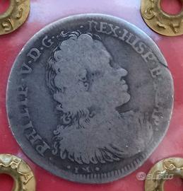 Regno di Napoli  1 tari 1701 ARGENTO