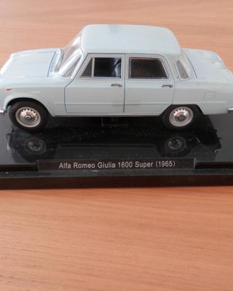 Alfa Romeo Giulia 1600 Super - modellino 1/24