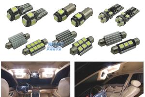 KIT 19 LAMPADE LED INTERNE BMW E39 SERIE 5 SEDAN 5