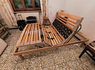 letto motorizzato  piu materasso nuovi