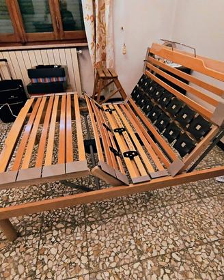 letto motorizzato  piu materasso nuovi