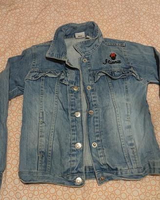 giacca jeans Disney tg 10 anni