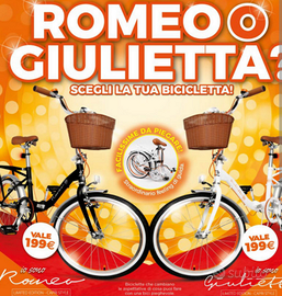 biciclette pieghevoli ( Romeo e Giulietta