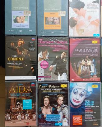 14 DVD OPERA LIRICA NUOVI E SIGILLATI