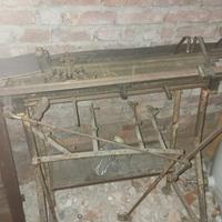 antico telaio da filatura