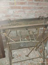 antico telaio da filatura