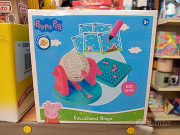 Bingo Peppa pig gioco bambini